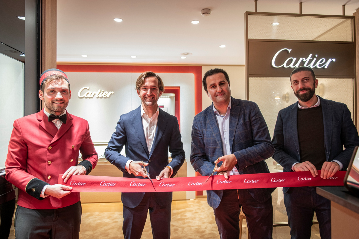 Eröffnung Cartier-Welt bei Chronoart 2022