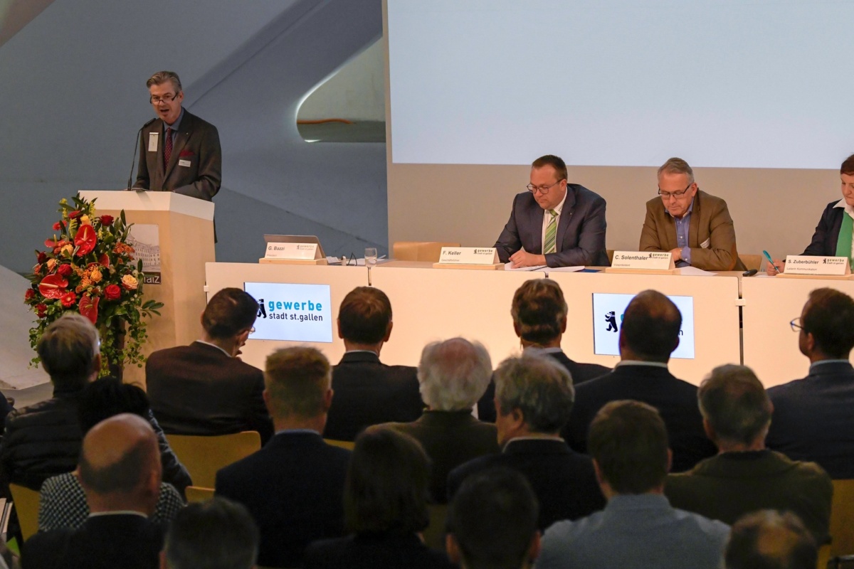 Generalversammlung Gewerbe Stadt St.Gallen 2019