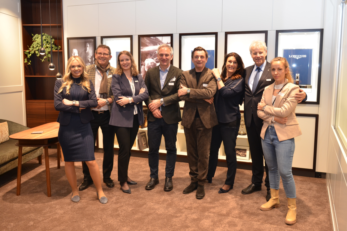 Longines-Weltpremiere bei Labhart St.Gallen 2023