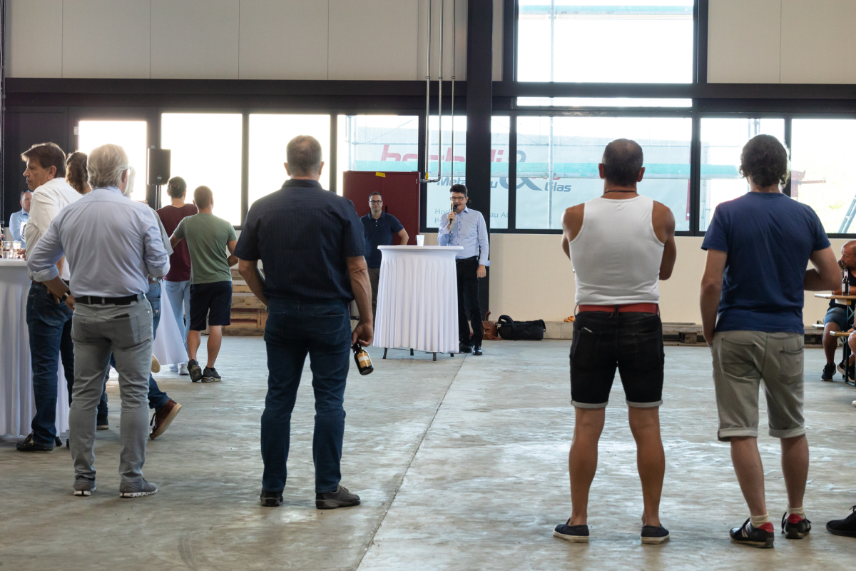 Aufrichtfest Forster Campus 2023