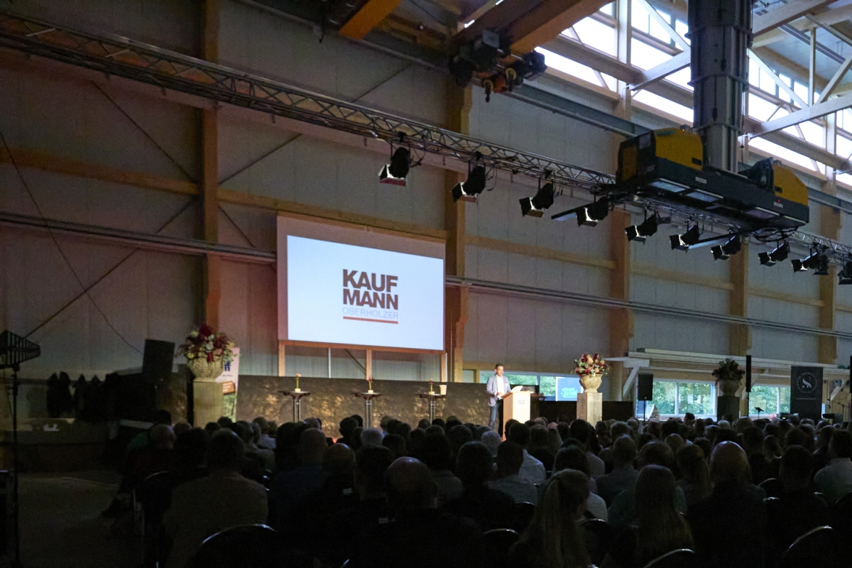 Eröffnung neue Kaufmann-Oberholzer-Produktionshalle 2025