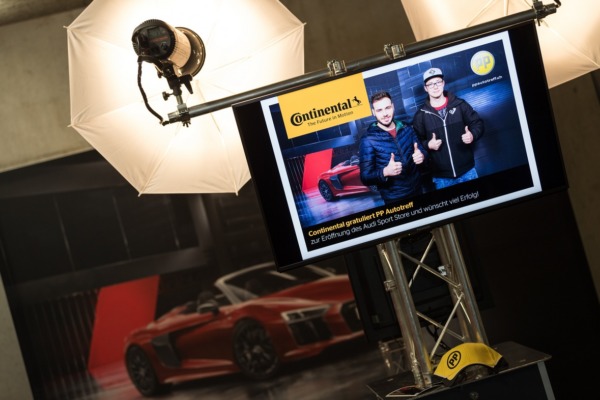 Audi Sport Store Wittenbach eröffnet