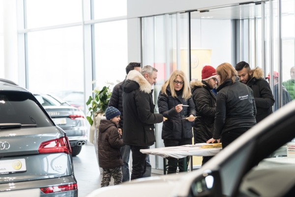 Audi Sport Store Wittenbach eröffnet