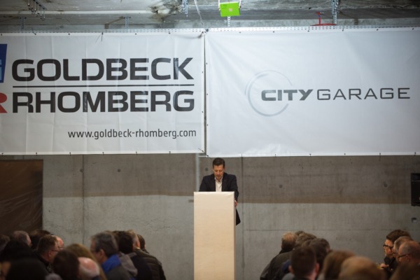 Aufrichte City-Garage AG St.Gallen