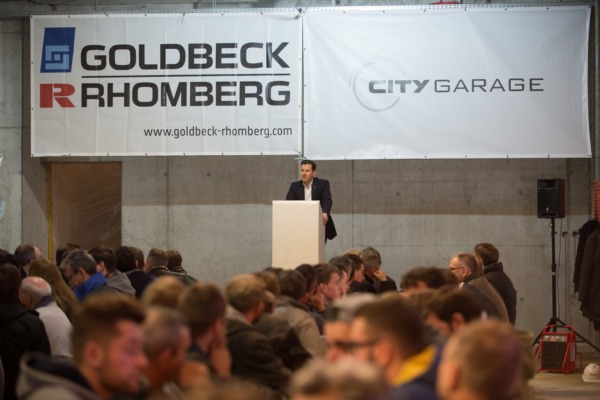Aufrichte City-Garage AG St.Gallen