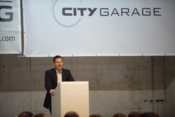 Aufrichte City-Garage AG St.Gallen