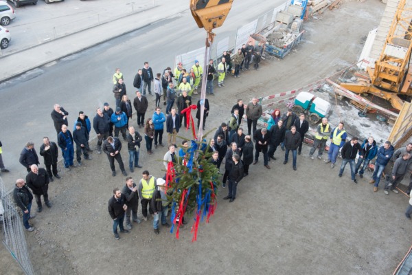 Aufrichte City-Garage AG St.Gallen