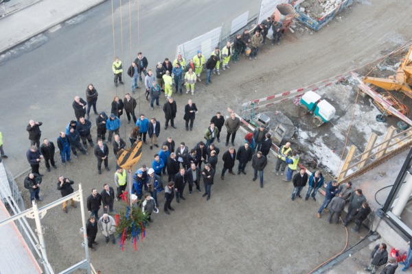 Aufrichte City-Garage AG St.Gallen