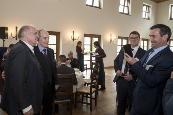 Uli Hoeness in Vaduz