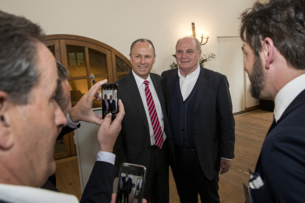 Uli Hoeness in Vaduz
