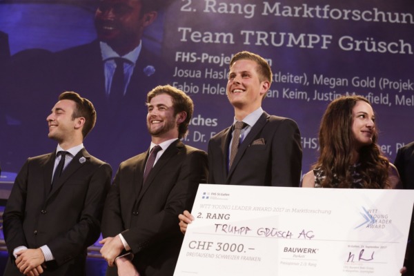 WTT Young Leader Award 2017