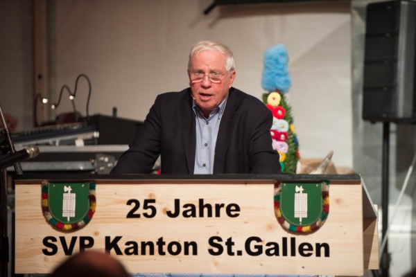 Jubiläum 25 Jahre SVP Kanton SG