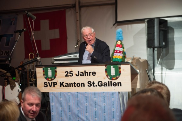 Jubiläum 25 Jahre SVP Kanton SG