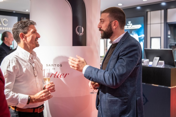Eröffnung Cartier-Welt bei Chronoart 2022