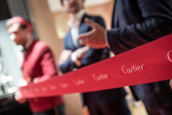Eröffnung Cartier-Welt bei Chronoart 2022
