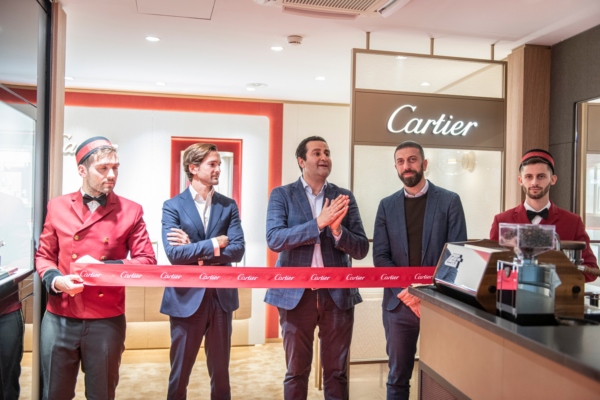 Eröffnung Cartier-Welt bei Chronoart 2022