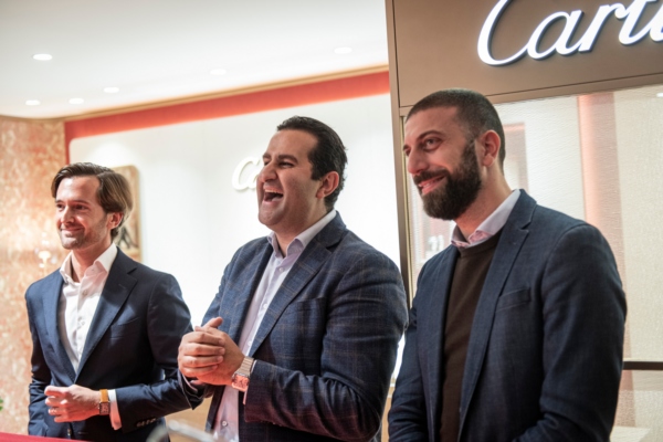 Eröffnung Cartier-Welt bei Chronoart 2022