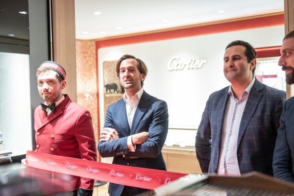 Eröffnung Cartier-Welt bei Chronoart 2022