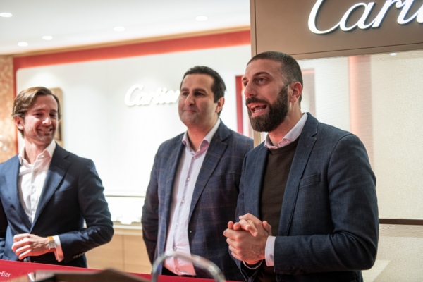 Eröffnung Cartier-Welt bei Chronoart 2022