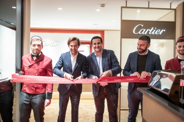 Eröffnung Cartier-Welt bei Chronoart 2022