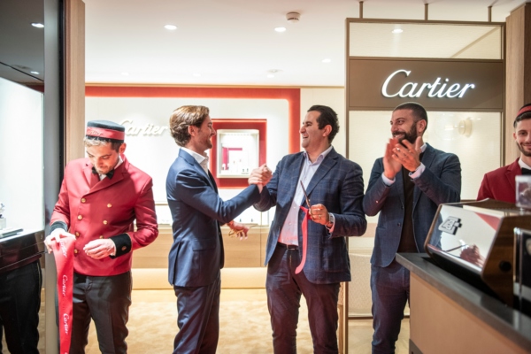 Eröffnung Cartier-Welt bei Chronoart 2022