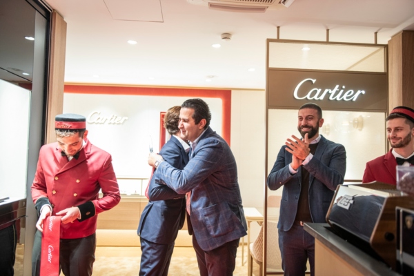 Eröffnung Cartier-Welt bei Chronoart 2022