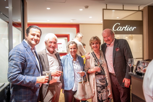 Eröffnung Cartier-Welt bei Chronoart 2022