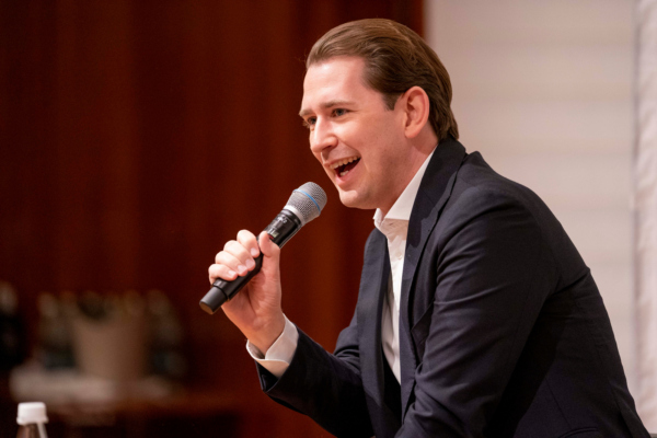 Sebastian Kurz in St.Gallen 2023