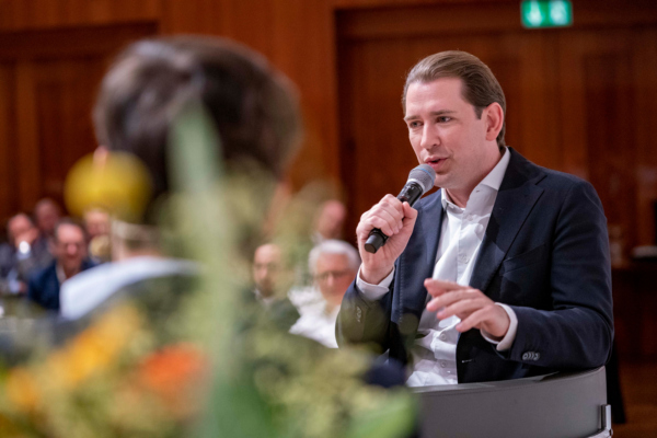 Sebastian Kurz in St.Gallen 2023