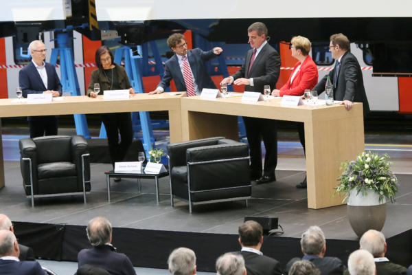 Debatte um Steuer-AHV-Deal in Stadler-Hallen