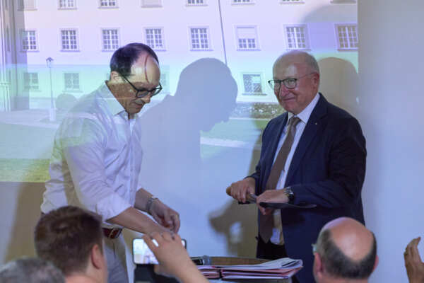 109. Delegiertenversammlung HEV Kanton St.Gallen, Verabschiedung Walter Locher
