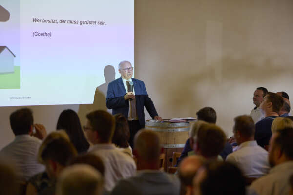 109. Delegiertenversammlung HEV Kanton St.Gallen, Verabschiedung Walter Locher