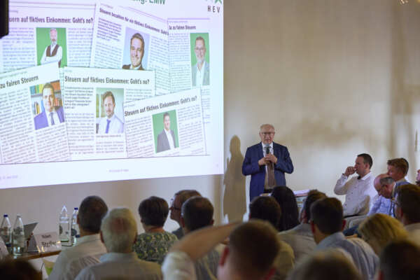 109. Delegiertenversammlung HEV Kanton St.Gallen, Verabschiedung Walter Locher