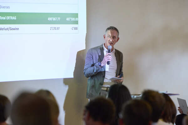 109. Delegiertenversammlung HEV Kanton St.Gallen, Verabschiedung Walter Locher