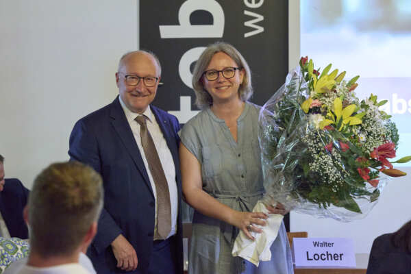 109. Delegiertenversammlung HEV Kanton St.Gallen, Verabschiedung Walter Locher