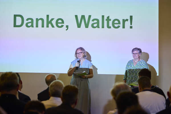 109. Delegiertenversammlung HEV Kanton St.Gallen, Verabschiedung Walter Locher