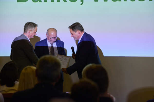 109. Delegiertenversammlung HEV Kanton St.Gallen, Verabschiedung Walter Locher
