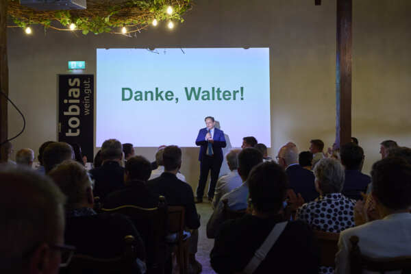 109. Delegiertenversammlung HEV Kanton St.Gallen, Verabschiedung Walter Locher