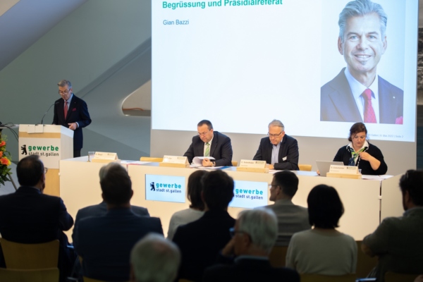 Generalversammlung Gewerbe Stadt St.Gallen 2022