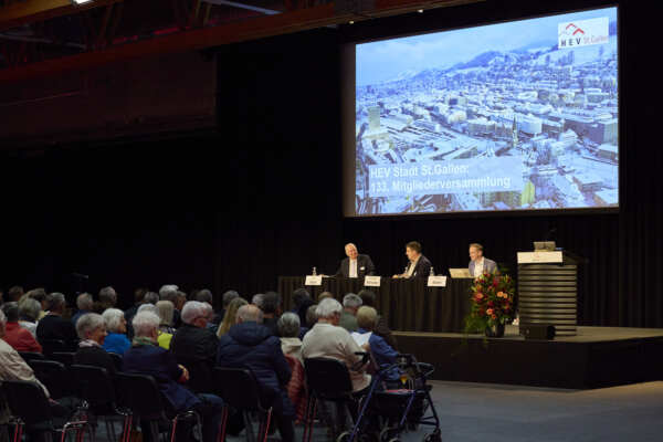 Mitgliederversammlung HEV Stadt St.Gallen 2026