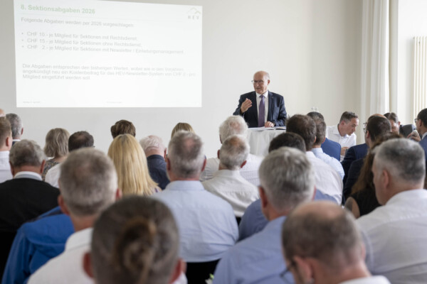 Delegiertenversammlung HEV Kanton St.Gallen 2025