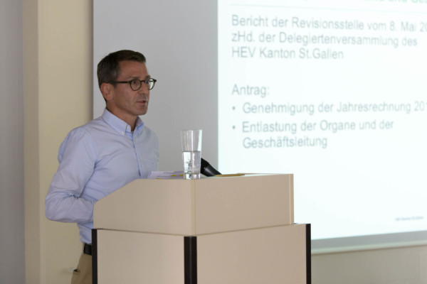 Delegiertenversammlung 2019 HEV Kanton St.Gallen