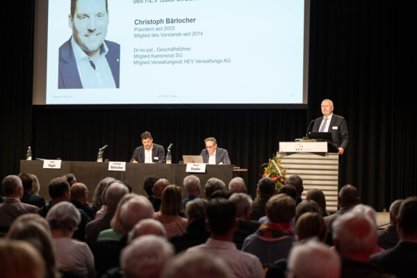Mitgliederversammlung HEV Stadt St.Gallen 2025