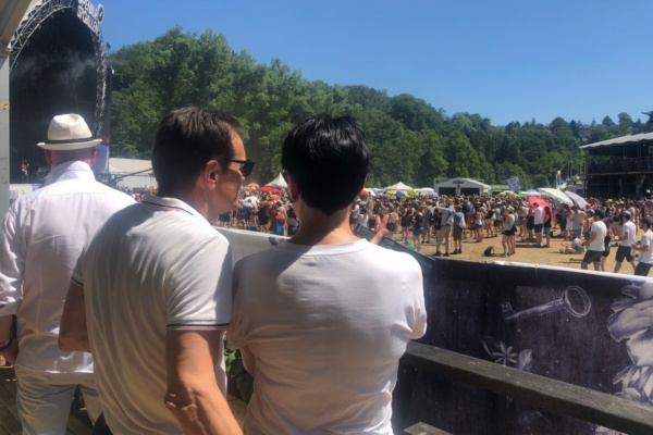 Der WTT-Young-Leader-Award-Beirat am OpenAir 2019