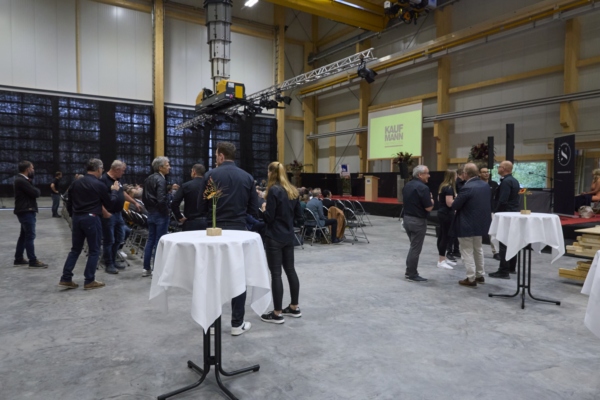 Eröffnung neue Kaufmann-Oberholzer-Produktionshalle 2025