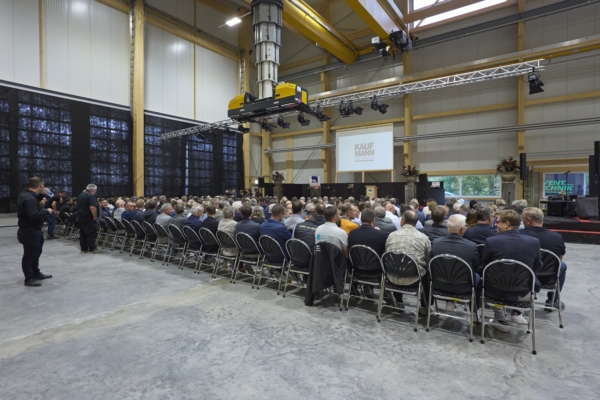 Eröffnung neue Kaufmann-Oberholzer-Produktionshalle 2025
