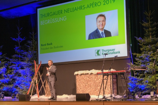 Neujahrs-Apéro der TKB mit Olympiasiegerin