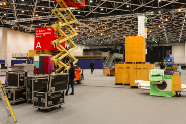 Eröffnung St.Galler Kantonalbank Halle 2024