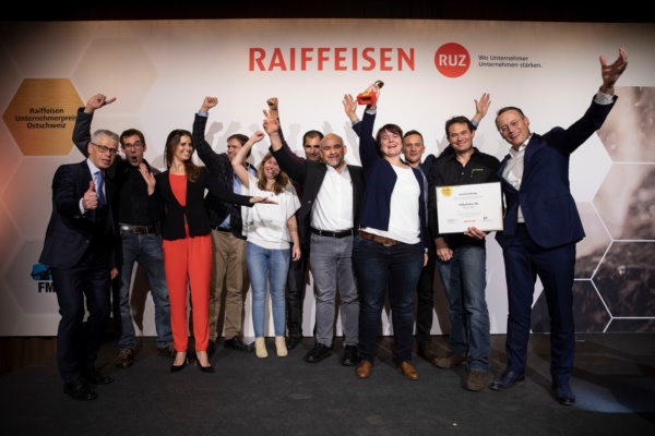 Raiffeisen Unternehmerpreis Ostschweiz 2019