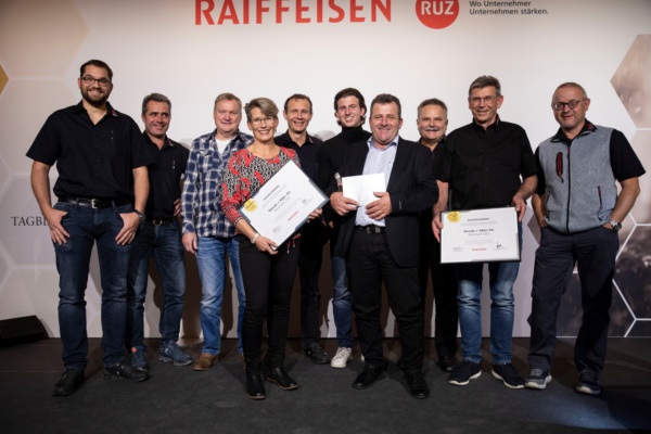 Raiffeisen Unternehmerpreis Ostschweiz 2019